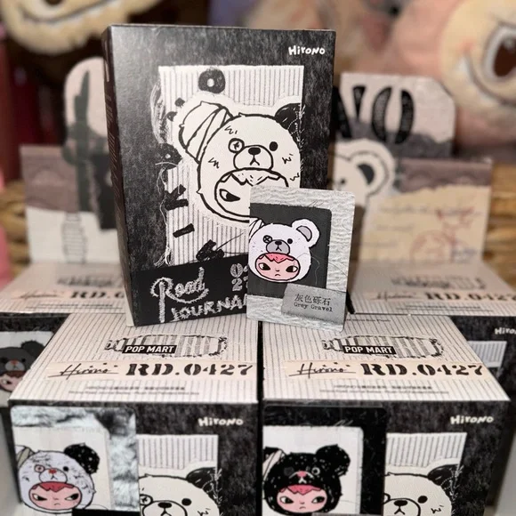 POP MART Hirono – Grey Gravel✨ Confirmed | New Series ✨ - Picture 3 of 4